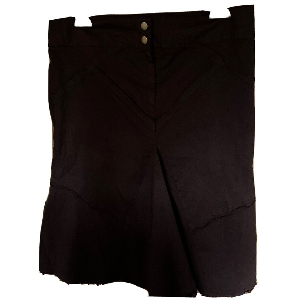 Aziz Brown Women’s A-line Skirt Size M With Buttons Detail Y2K Whimsigoth Grunge - Picture 5 of 8